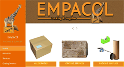 Desktop Screenshot of empacol.com